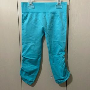 Ivivva Aqua Crop Leggings